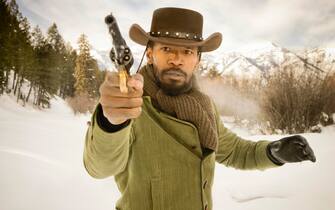 Jamie Foxx in una scena di Django Unchained