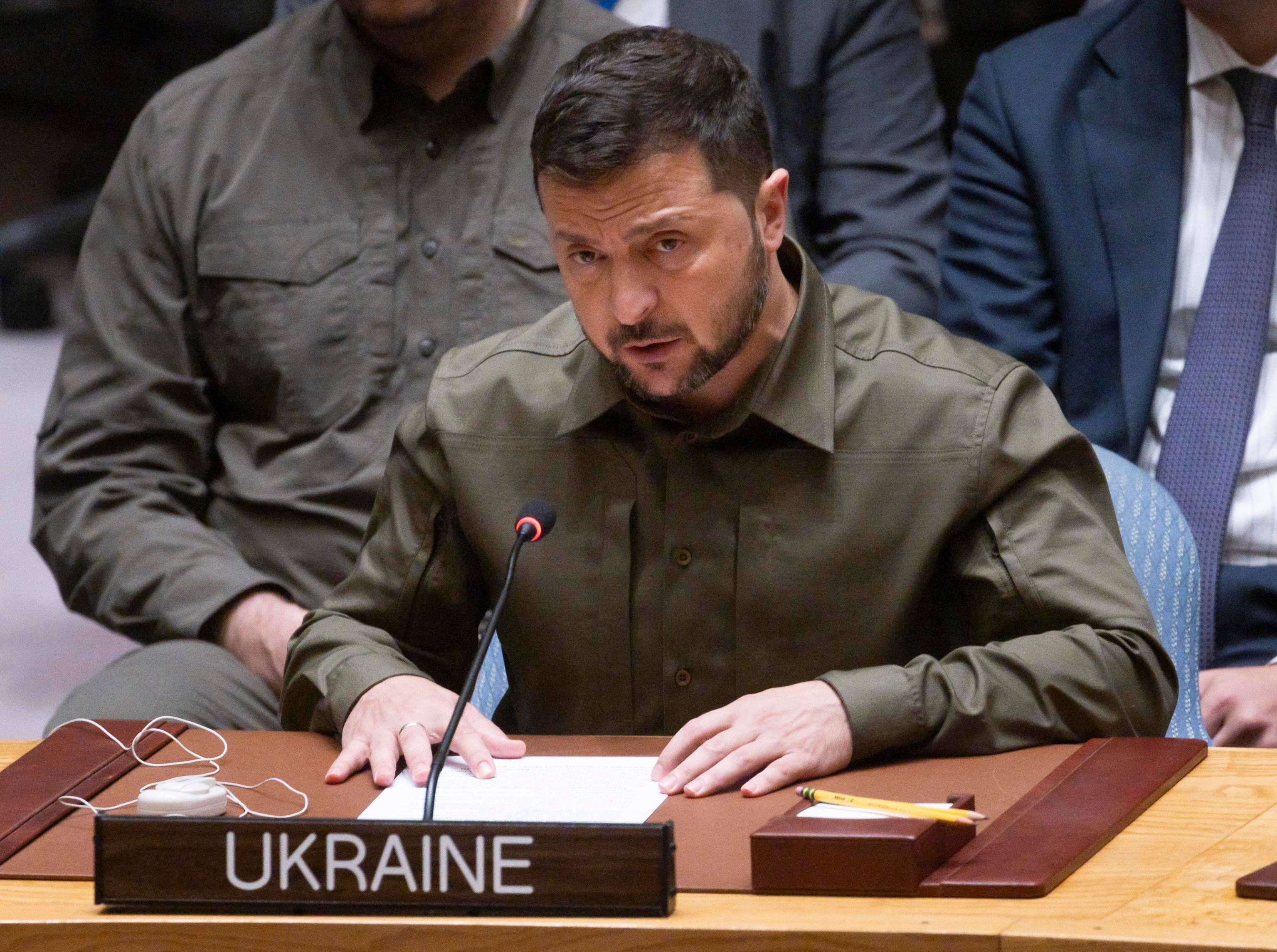 L'intervento di Zelensky al Consiglio di Sicurezza dell'Onu