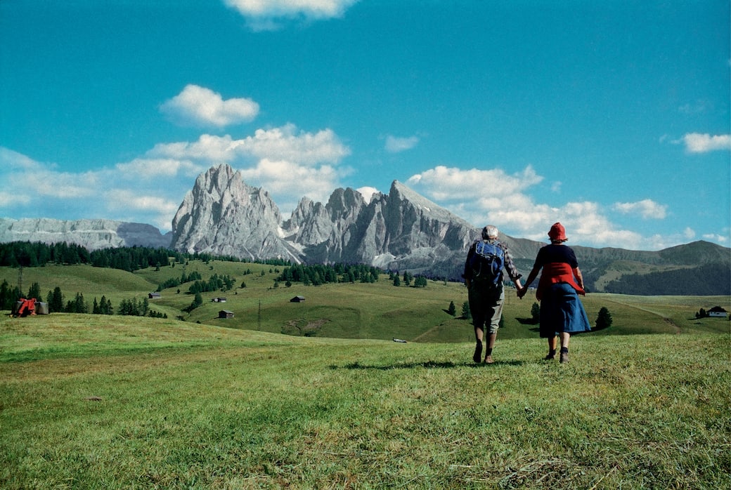 Luigi Ghirri, Alpe di Siusi, Bolzano, 1979 © Eredi di Luigi Ghirri-Museo di Fotografia Contemporanea, Milano-Cinisello Balsamo