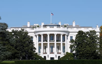 The White House south facade