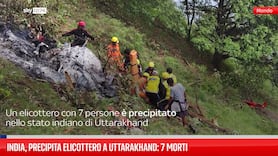 India, precipita elicottero a Uttarakhand: 7 morti