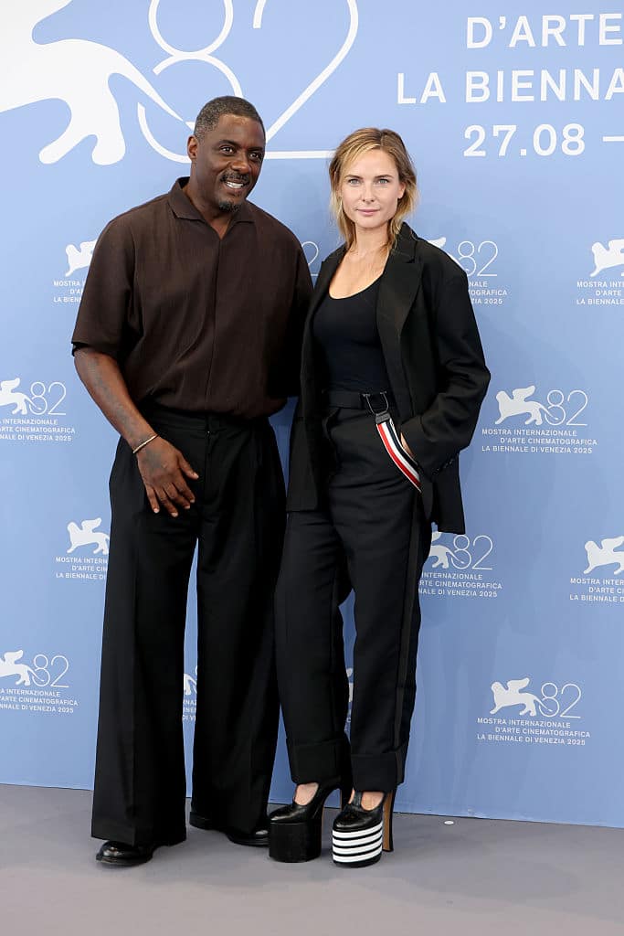Idris Elba e Rebecca Ferguson a Venezia per il photocall di "A House Of Dynamite"
