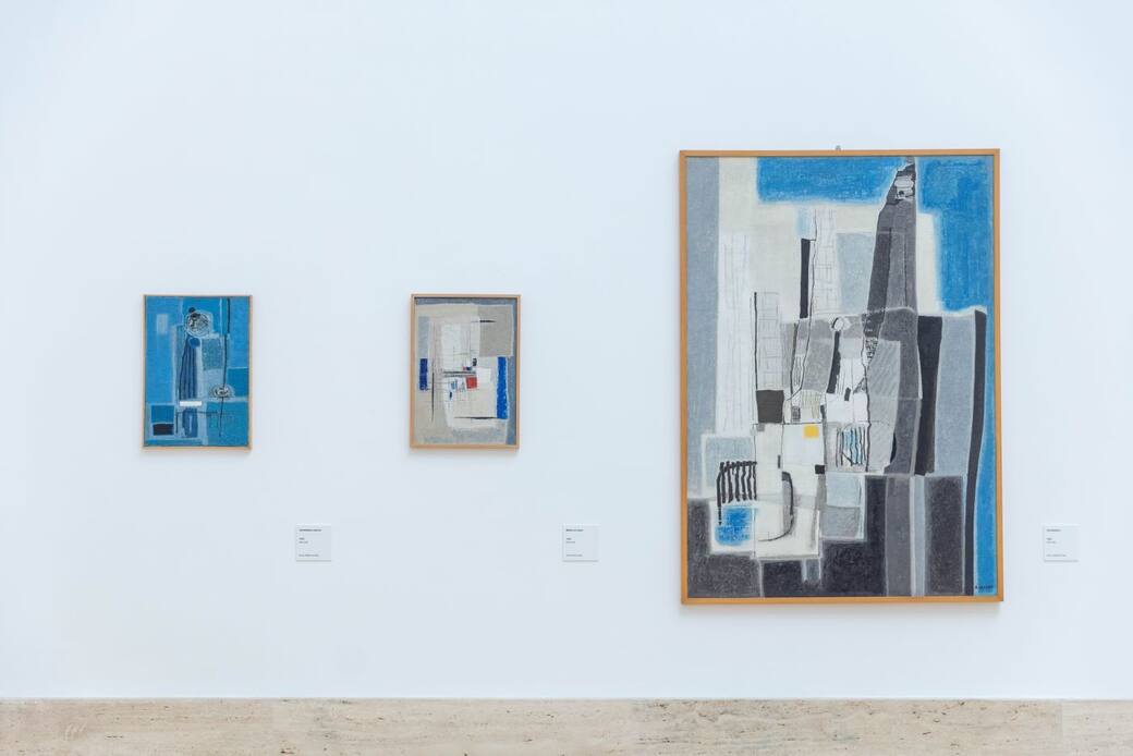 Vista della mostra Bice Lazzari. I linguaggi del suo tempo. Ph. Monkeys Video Lab