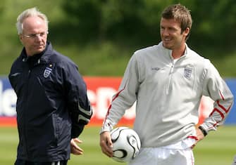 File photo dated 01-06-2006 of Sven-Goran Eriksson and David Beckham. Former England manager Sven-Goran Eriksson has died at the age of 76. Issue date: Monday August 26, 2024.