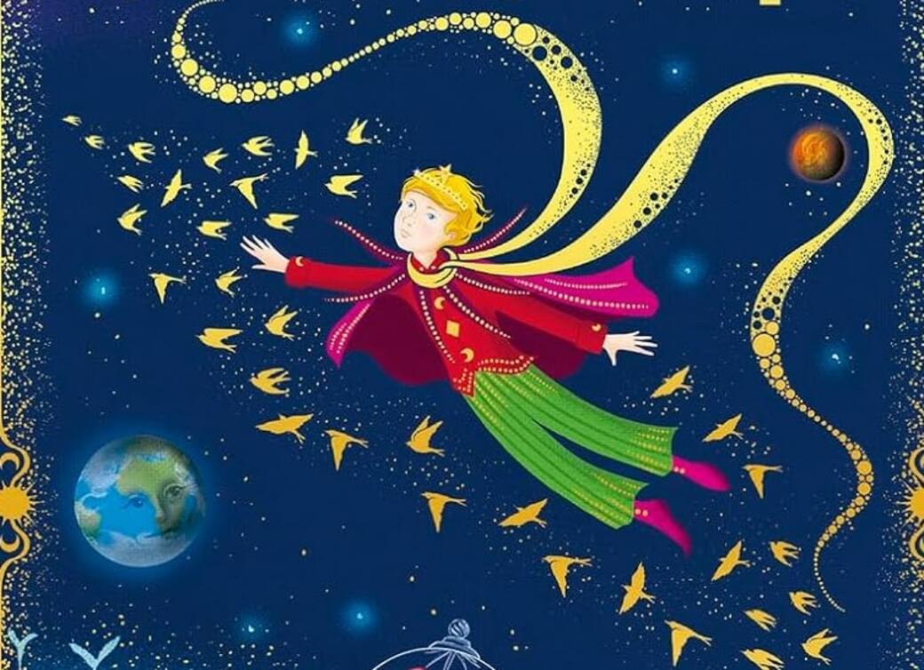 Un dettaglio della copertina de “Il Piccolo Principe”