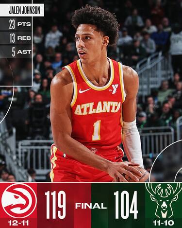 MILWAUKEE BUCKS-ATLANTA HAWKS 104-119