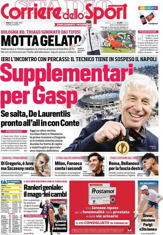 Rassegna stampa 25 maggio