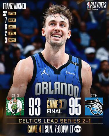 ORLANDO MAGIC-BOSTON CELTICS 95-93