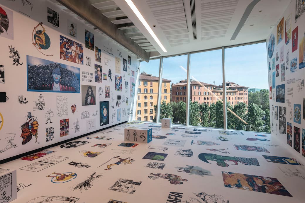 MAXXI. Andrea Pazienza, Non Sempre Si Muore. Foto Allestimento @ Giorgio e Giulia Benni - courtesy Fondazione MAXXI