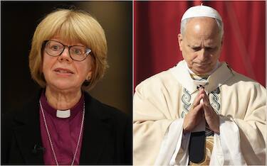 l'arcivescovo di canterbury e papa leone XIV