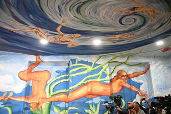 Papa inaugura murale più grande del mondo