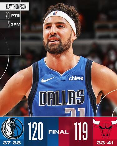 CHICAGO BULLS-DALLAS MAVERICKS 119-120