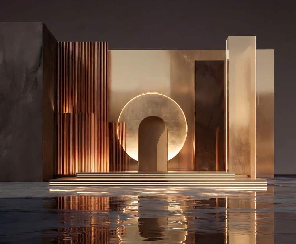 Aurea, an Architectural Fiction al Salone del Mobile.Milano 2026. Progetto Maison Numéro 20. Illustrazioni Maison Numéro 20 ©Maison Numéro 20