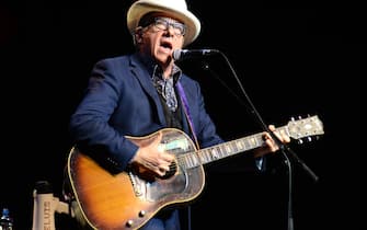 Singer Elvis Costello seen leaving The Merrion Hotel and walking to his concert at the Bord Gais Energy Theatre, Dublin, Ireland - 16.10.14.

Featuring: Elvis Costello
Where: Dublin, Ireland
When: 16 Oct 2014
Credit: WENN.com