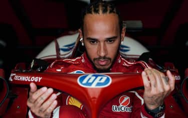 TERZA FILA - 5) LEWIS HAMILTON (Ferrari)