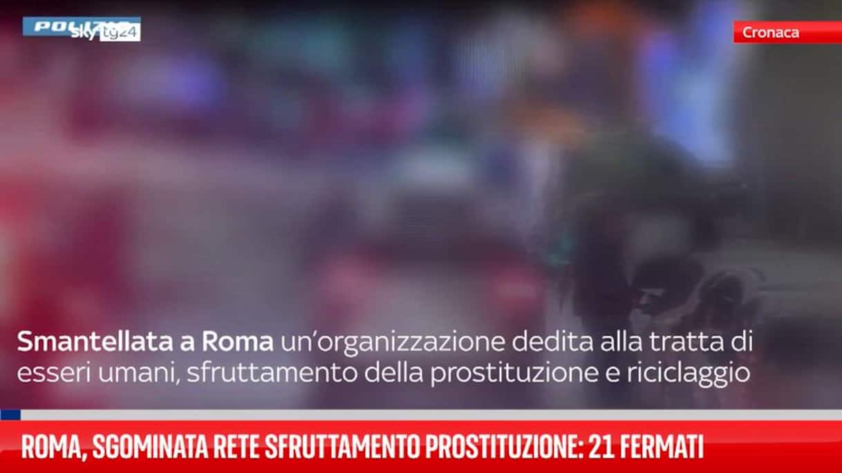 Roma, sgominata rete sfruttamento prostituzione: 21 fermati