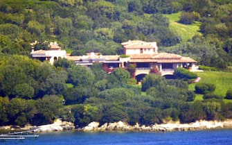 Porto Rotondo. La villa di Silvio Berlusconi "La Certosa". Foto Antonello Zappadu