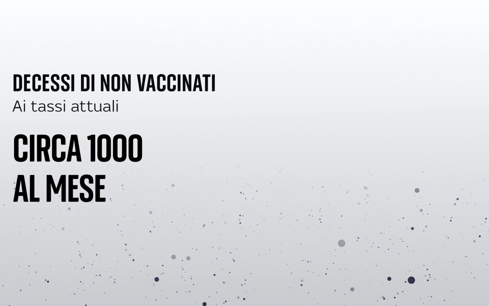 Le grafiche con il confronto tra vaccinati contro il Covid e non vaccinati