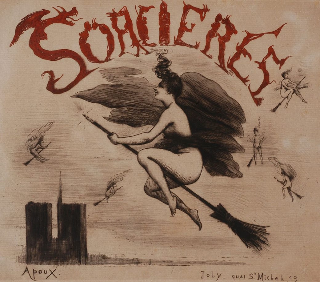 Joseph Apoux, Le streghe – c.a. 1888, collezione Invernizzi