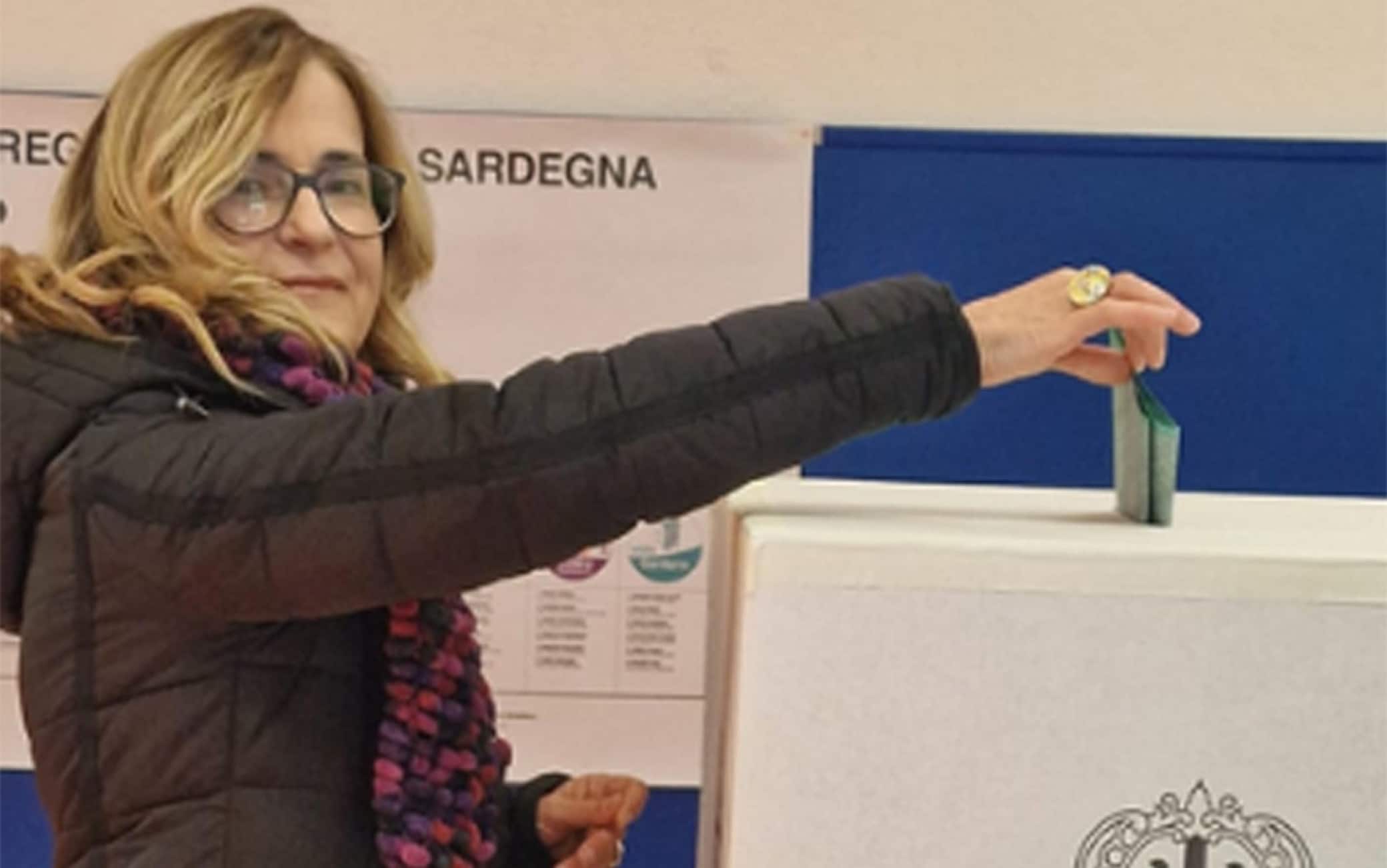 La candidata di Sardigna R-esiste Lucia Chessa