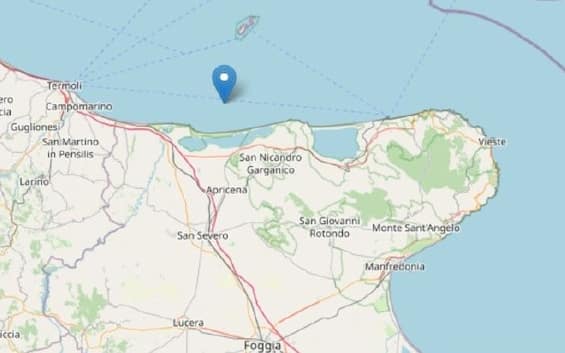 terremoto in puglia scossa di magnitudo 3 8 nel gargano