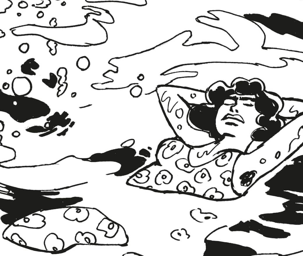 Yamamoto Miki, tavola dal manga Sunny Sunny Ann! (Doku – Coconino Press)