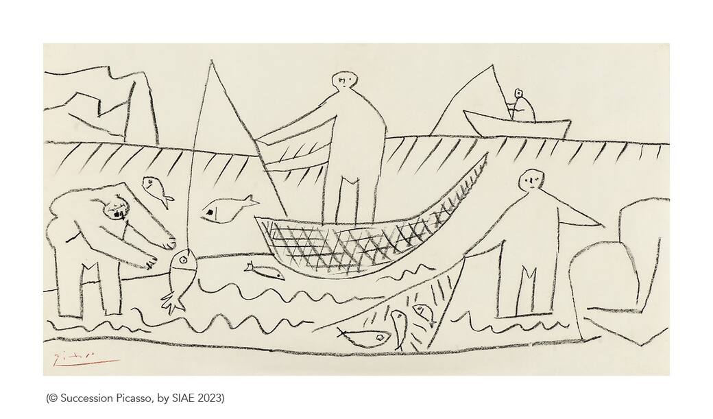 3._Pablo_Picasso_Pêcheurs_(verso)_1957_pastello_marrone_e_nero_su_cartone_avorio_brown_and_black_crayon_on_ivory_cardboard_50_5_x_93_5_cm.jpg