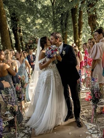 Il matrimonio tra Locatelli e Thessa Lacovich