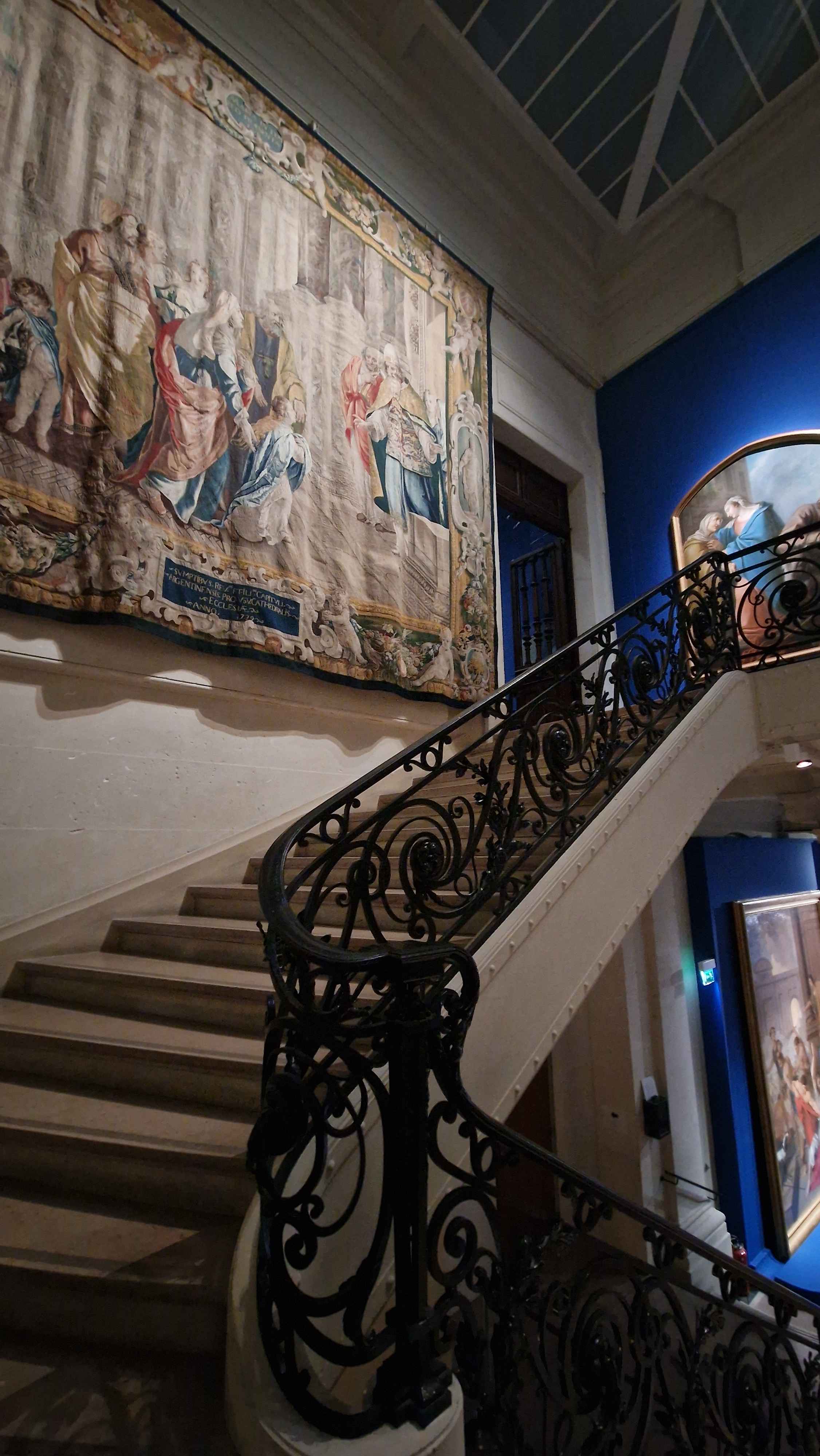 L'esposizione degli arazzi al Mobilier National di Parigi L'esposizione degli arazzi al Mobilier National di Parigi