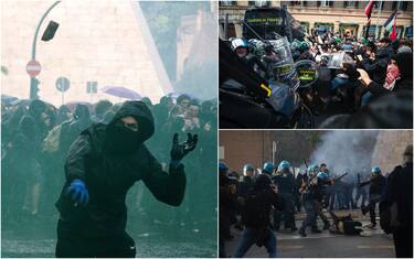 Manifestazione pro Palestina a Roma