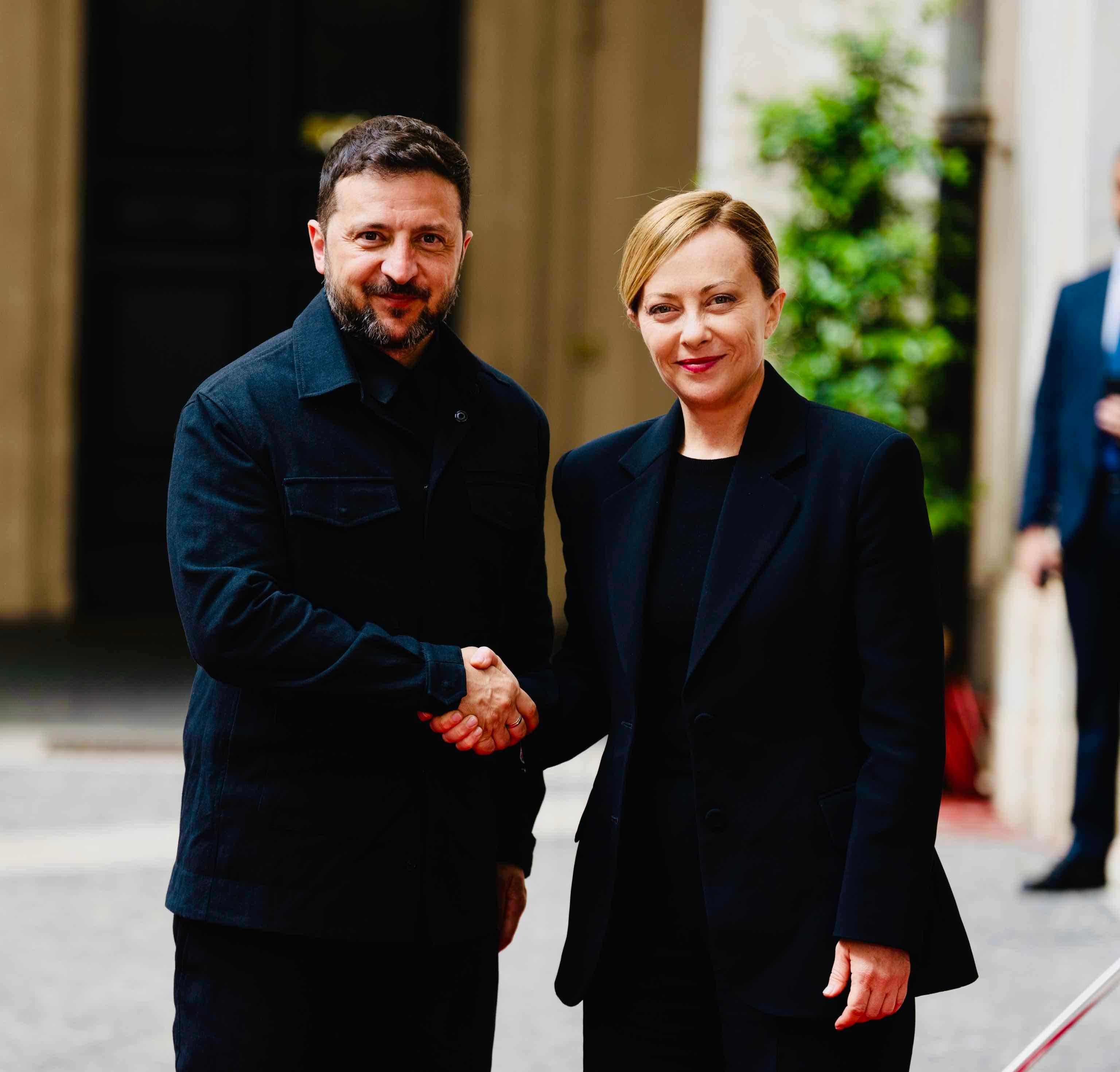 Meloni-Zelensky