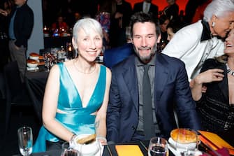 LOS ANGELES, CALIFORNIA - APRIL 13: (L-R) Alexandra Grant and Keanu Reeves attend MOCA Gala 2024 at The Geffen Contemporary at MOCA on April 13, 2024 in Los Angeles, California. (Photo by Stefanie Keenan/Getty Images for The Museum of Contemporary Art (MOCA))