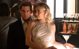 Left to right: Tom Cruise and Vanessa Kirby in MISSION: IMPOSSIBLE - FALLOUT from Paramount Pictures and Skydance