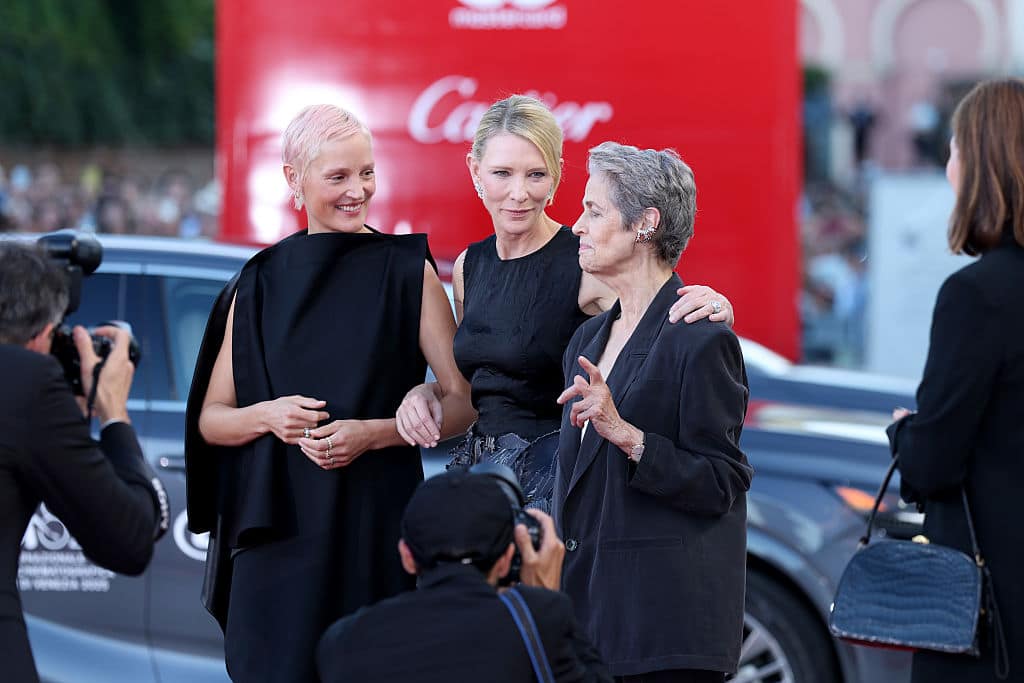 Vicky Krieps, Cate Blanchett e Charlotte Rampling