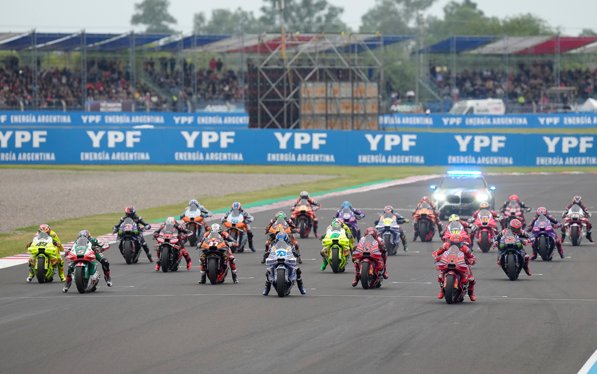 MotoGp, la griglia di partenza del Gp Argentina (Termas de Rio Hondo ...