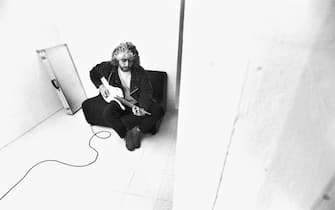 Pino Daniele, portrait, Italy, circa 1990. (Photo by Luciano Viti/Getty Images)