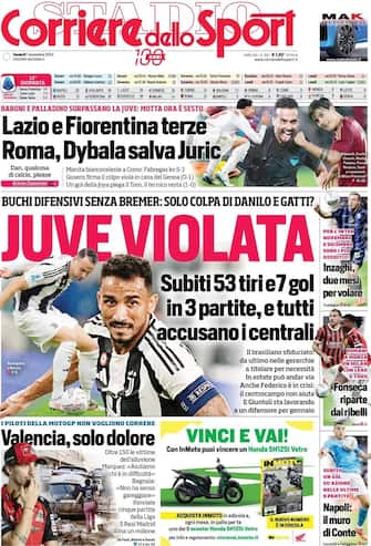 Rassegna stampa 1 novembre