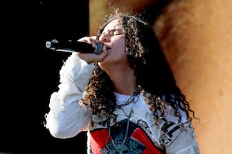 INDIO, CALIFORNIA - APRIL 15: 070 Shake performs at the Coachella Stage during the 2023 Coachella Valley Music and Arts Festival on April 15, 2023 in Indio, California. (Photo by Frazer Harrison/Getty Images for Coachella)