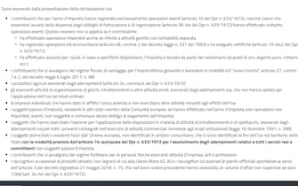 lista delle persone che non devono presentare il modello
