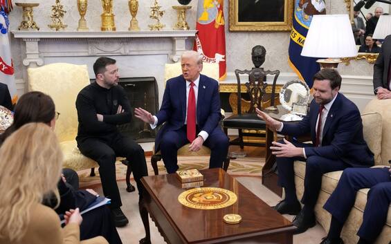 Guerra Ucraina, scontro fra Trump e Zelensky sulla Crimea | Sky TG24