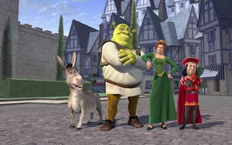 Una scena del film "Shrek", uscito nel 2001