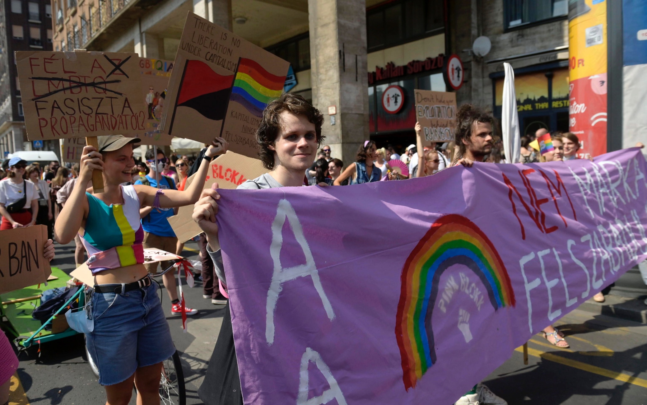 Gay pride a Budapest