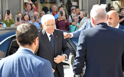 Aosta, Mattarella: "Nessuno sia mai straniero a casa propria”