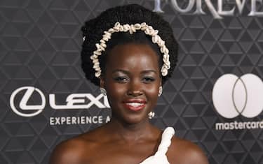 Lupita Nyong'o arrives at the Marvel Studios’ BLACK PANTHER: WAKANDA FOREVER World Premiere held at the Dolby Theater in Hollywood, CA on Wednesday, ​October 26, 2022. (Photo By Sthanlee B. Mirador/Sipa USA)