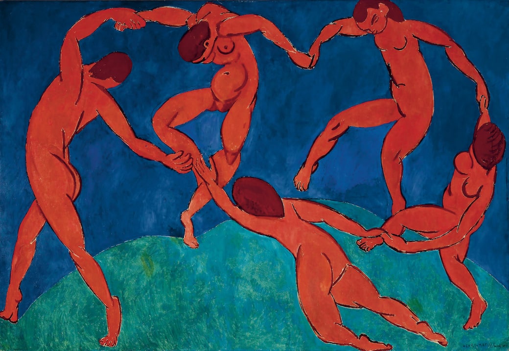 Henri Matisse, La danza II, 1909-1910