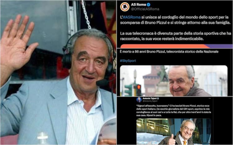 Reazioni morte Pizzul