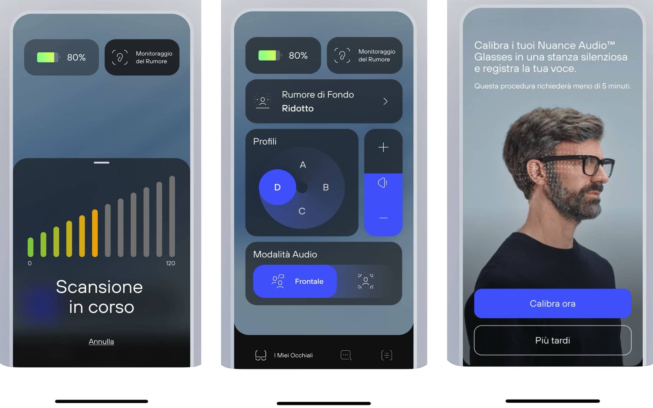 L’app di Nuance Audio L’app di Nuance Audio