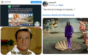 Meme Open to Meraviglia Venere di Botticelli