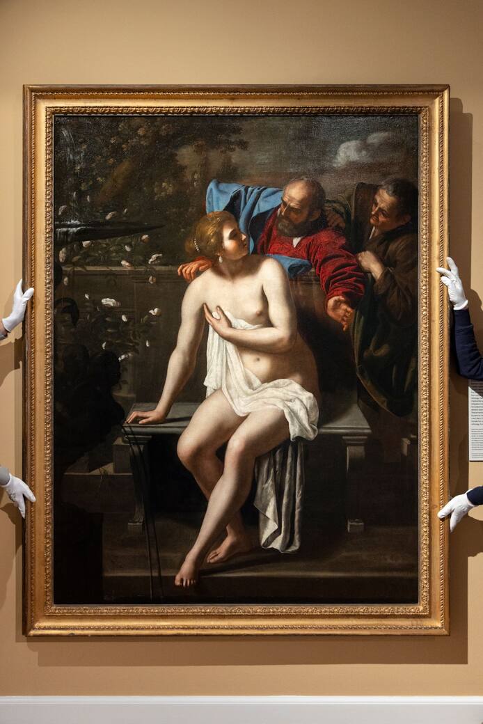The painting at The Nivaagaard Collection, september 2025. Photo David Kahr, The Nivaagaard Collection