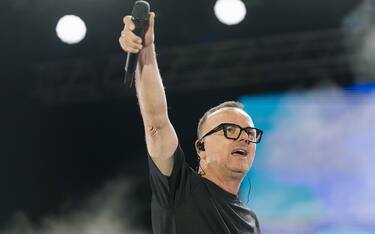 Lanciano - Italian singer Gigi D’Alessio performs during “Gigi D’Alessio - Outdoor 2024” at Parco Villa delle Rose, Lanciano on July 21th, 2024 (Lanciano - 2024-07-21, Marco Zac) p.s. la foto e' utilizzabile nel rispetto del contesto in cui e' stata scattata, e senza intento diffamatorio del decoro delle persone rappresentate